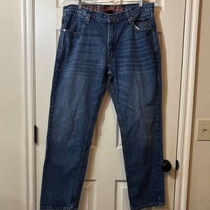 Harley-Davidson Men's Dark Blue Relaxed Jeans